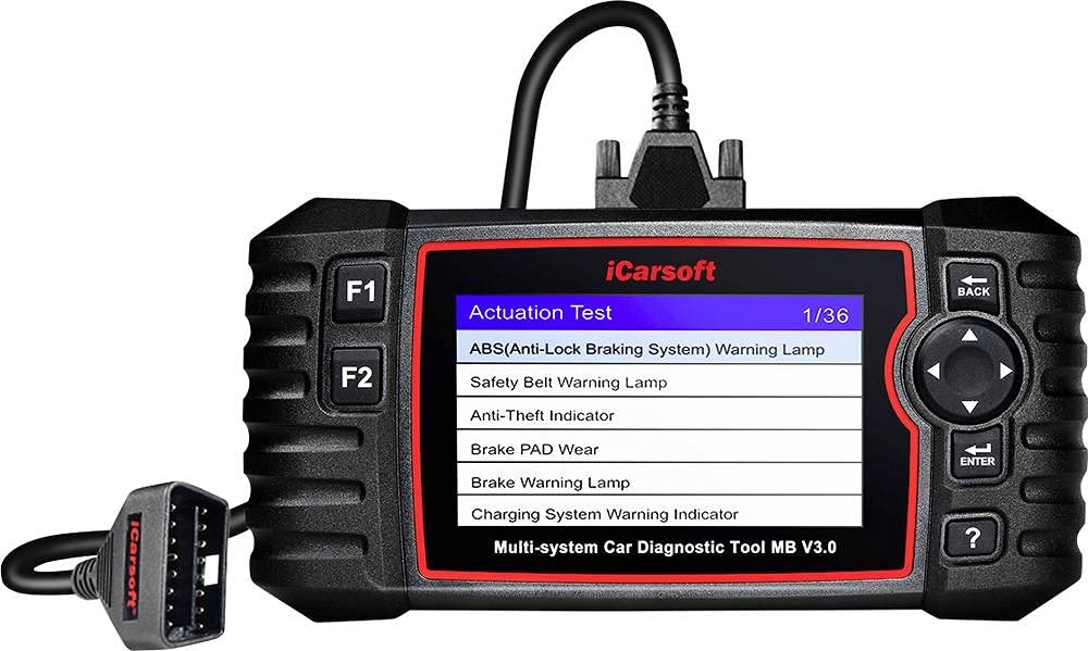 iCarsoft OBD II MB V3.0 Profi Universelles Diagnosegerät für Mercedes/Sprinter/Smart von iCarsoft