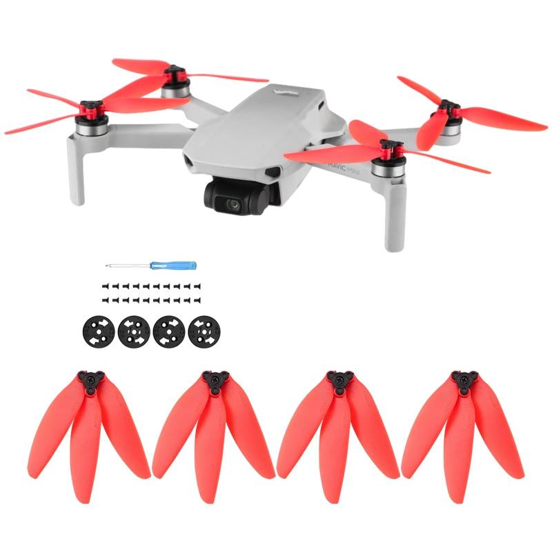 iEago RC 3-klingen Propellers für DJI Mini 4K/Mini 2 SE/Mini 2/Mavic Mini/Mini SE Ersatzklingen Geräuscharme Ersatzpropeller Rotorblätter Drohnen Zubehör von iEago RC