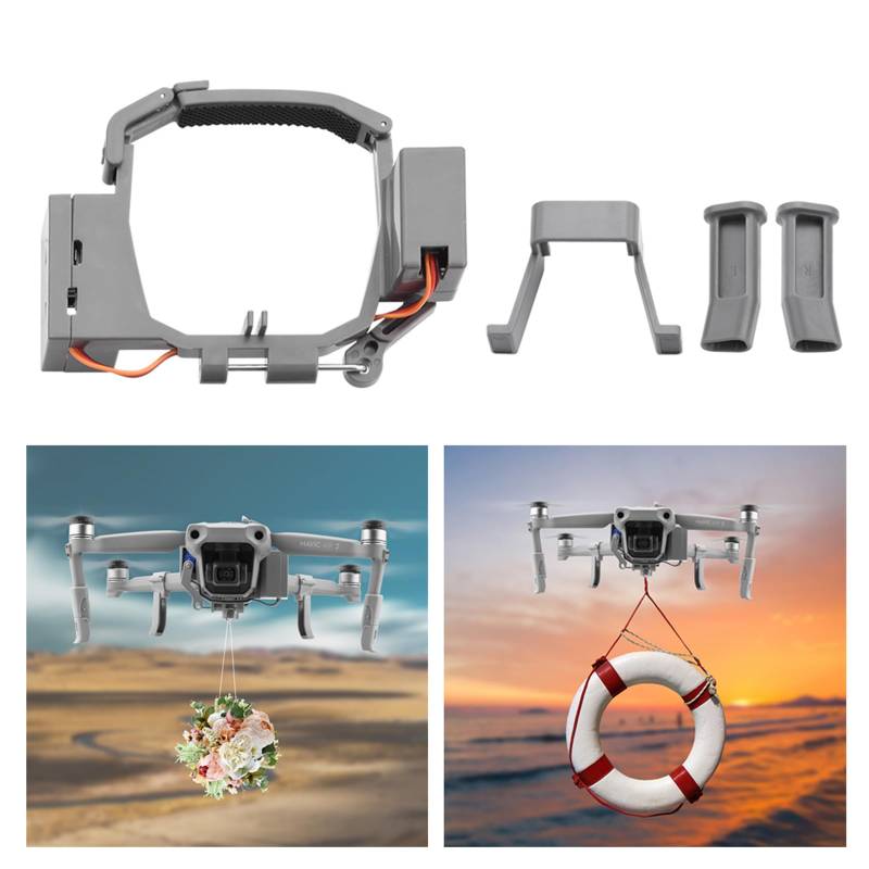 iEago RC Mavic Pro Nutzlast Airdrop Transport Abwurfsystem mit Fahrwerk für DJI Mavic Pro Zubehör Release Hochzeit, Angeln, Köder, Suche, Rettung Drop von iEago RC