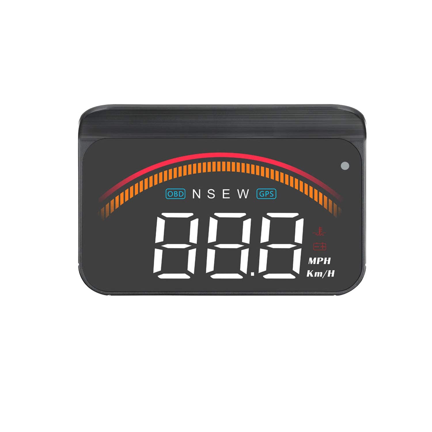 Head-up-Display Auto iKiKin HUD Display GPS OBD dual Interface Universal Digital Tachometer Km/h/MPH Windschutzscheibenprojektor für alle Fahrzeuge von iKiKin