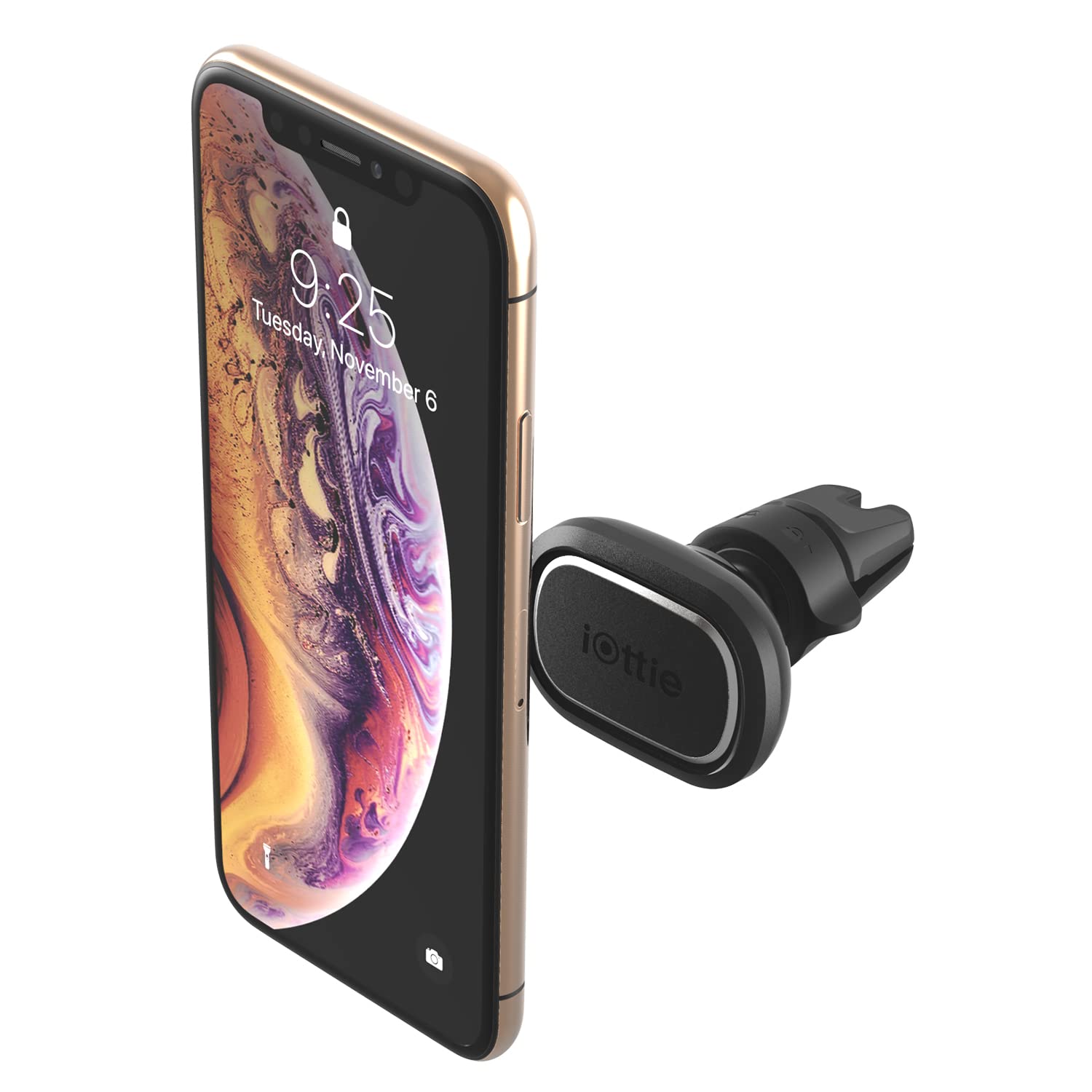 iOttie iTap 2 Magnetic Air Vent Car Mount Halterung für iPhone XS Max R 8 Plus 10 W für Samsung Galaxy S10 E S9 S8 Plus Edge, Hinweis 9 von iOttie