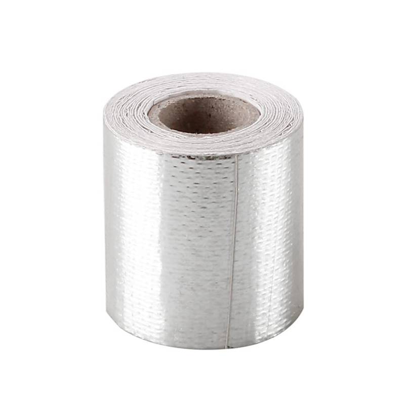 iSpchen Aluminium Klebeband Hitzebeständig Alu Klebeband Extra dickes stark Hitzebeständiges Aluklebeband für dämmung Aluband Selbstklebend Alufolie Selbstklebend Dampfsperre Klebeband,5mx5cm von iSpchen