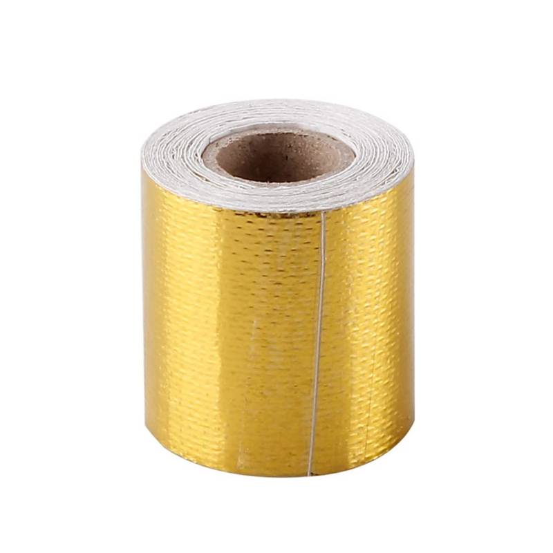 iSpchen Aluminium Klebeband Hitzebeständig Alu Klebeband Extra dickes stark Hitzebeständiges Aluklebeband für dämmung Aluband Selbstklebend Alufolie Selbstklebend Dampfsperre Klebeband,5mx5cm von iSpchen