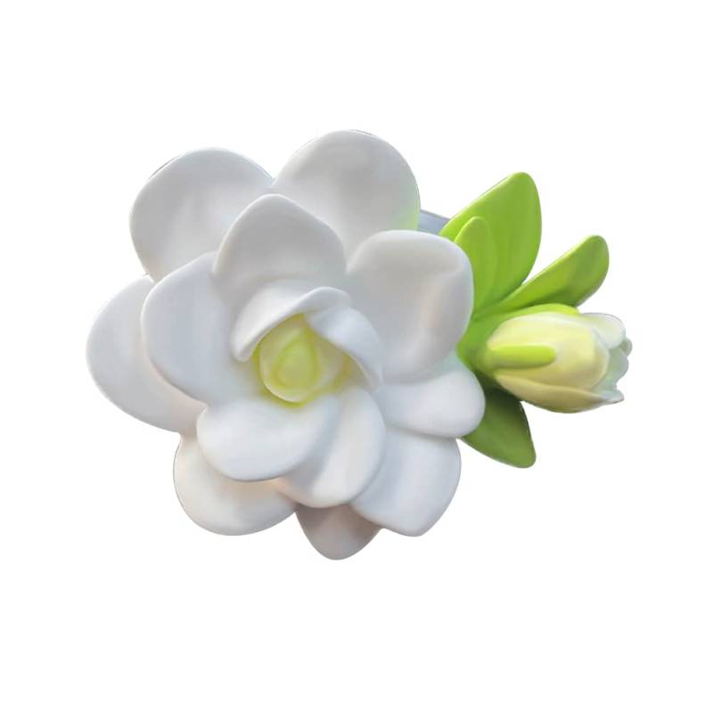 iSpchen Auto Duft Lufterfrischer Diffusor Clip Gardenia Blumen Aromatherapie Entlüftungs Clip Autoduft Diffusor Luftauslass Dekoration Duft Auto Innenraum Deko Autozubehör von iSpchen