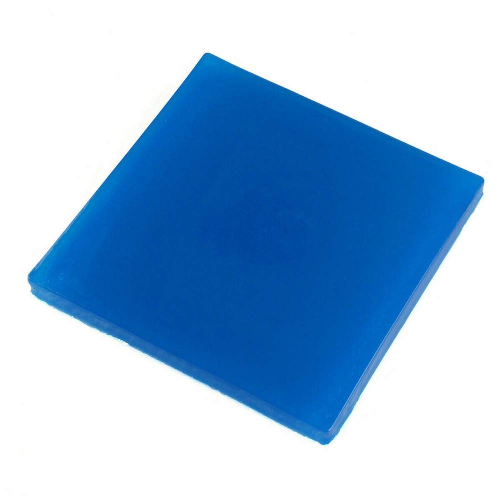 iSpchen Komfort Motorrad Sitz Gel Pad, Motorrad Dämpfung Sitz Gel Matten Kissen, Komfortable Weiche Kissen, Blau (25x25x2cm) von iSpchen