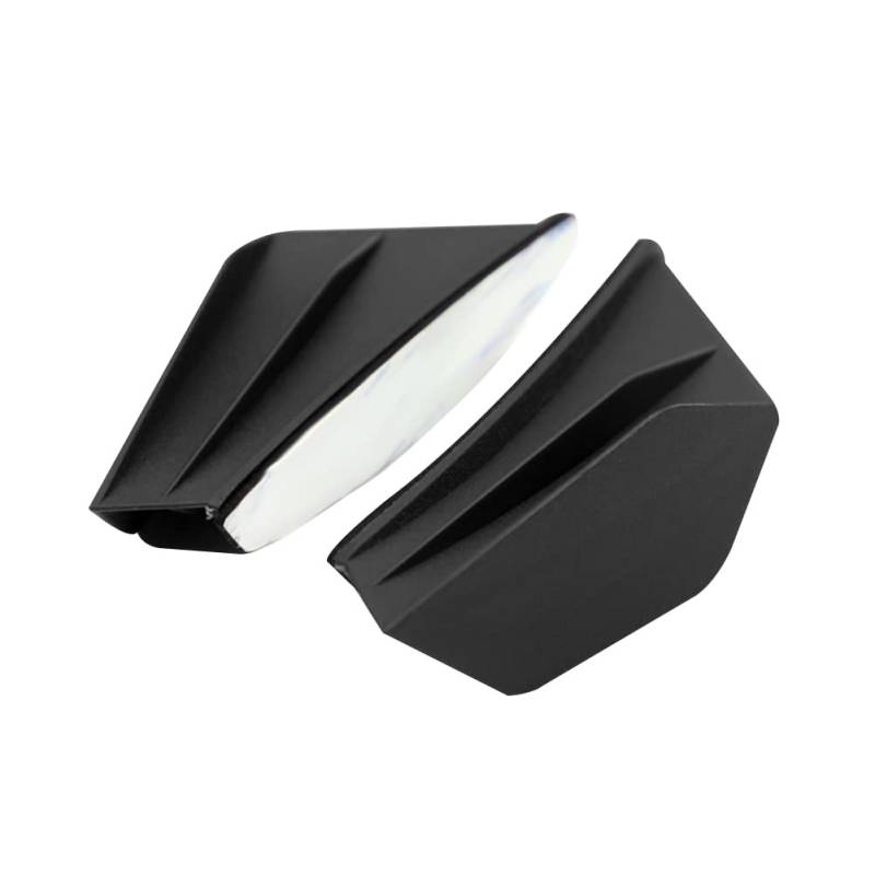 iSpchen Motorrad Winglets,1 Paar Universal Motorrad Winglet Verkleidung Aerodynamische Wing Spoiler Flügel Windschutzscheibe Spoilerflügel Motorrad Dekoration Modifikation Zubehör von iSpchen