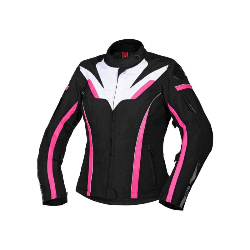 iXS Damen Jacke Sport RS-1000-ST schwarz-weiss-pink Größe: D2XL von iXS