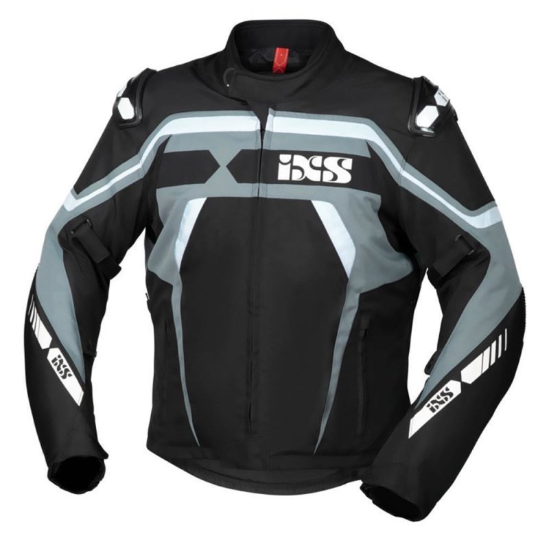 iXS Jacke Sport RS-700-ST schwarz-grau-weiss Größe: M von iXS