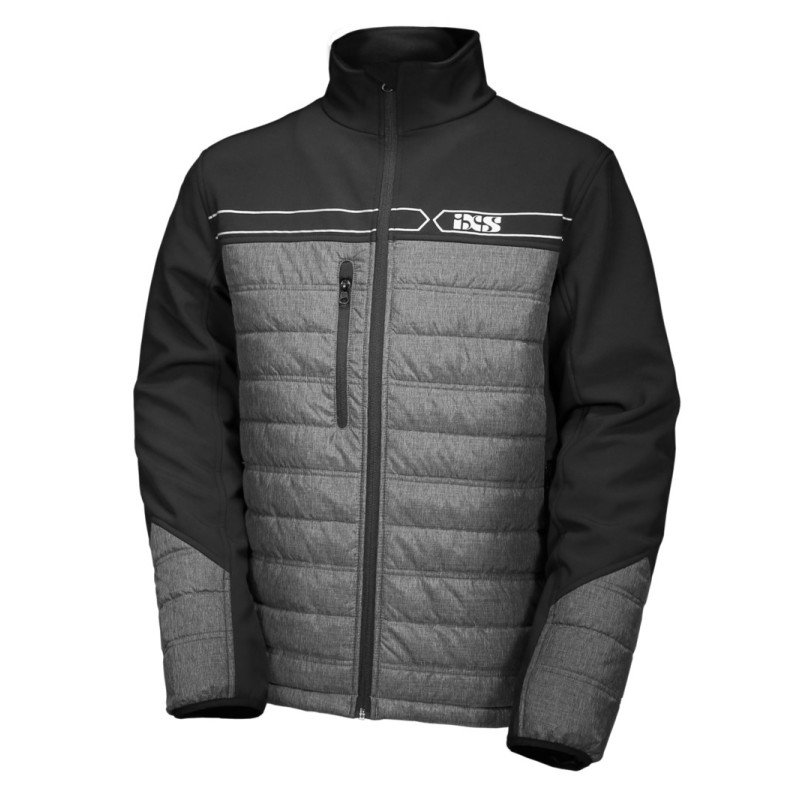 iXS-Softshell-Jacke-iXS-Team-grau-schwarz Größe: S von iXS