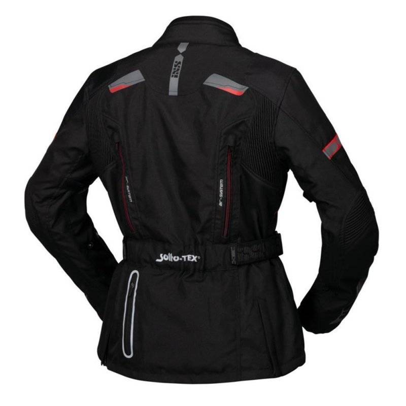 iXS Damen Jacke Tour Liz-ST schwarz-rot von iXS