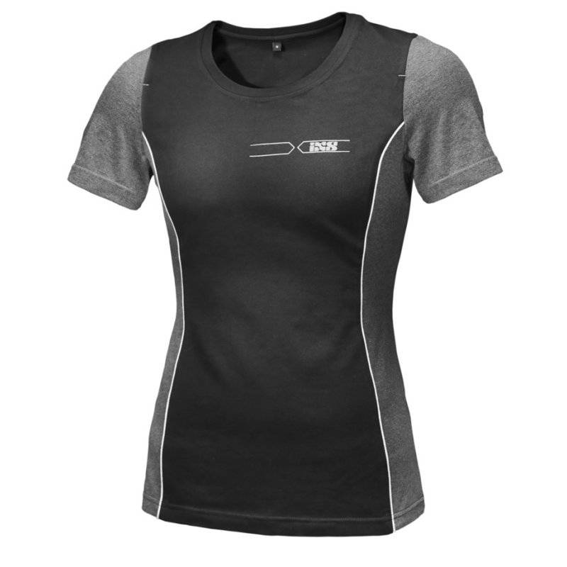 iXS Damen Shirt iXS Team grau-schwarz von iXS