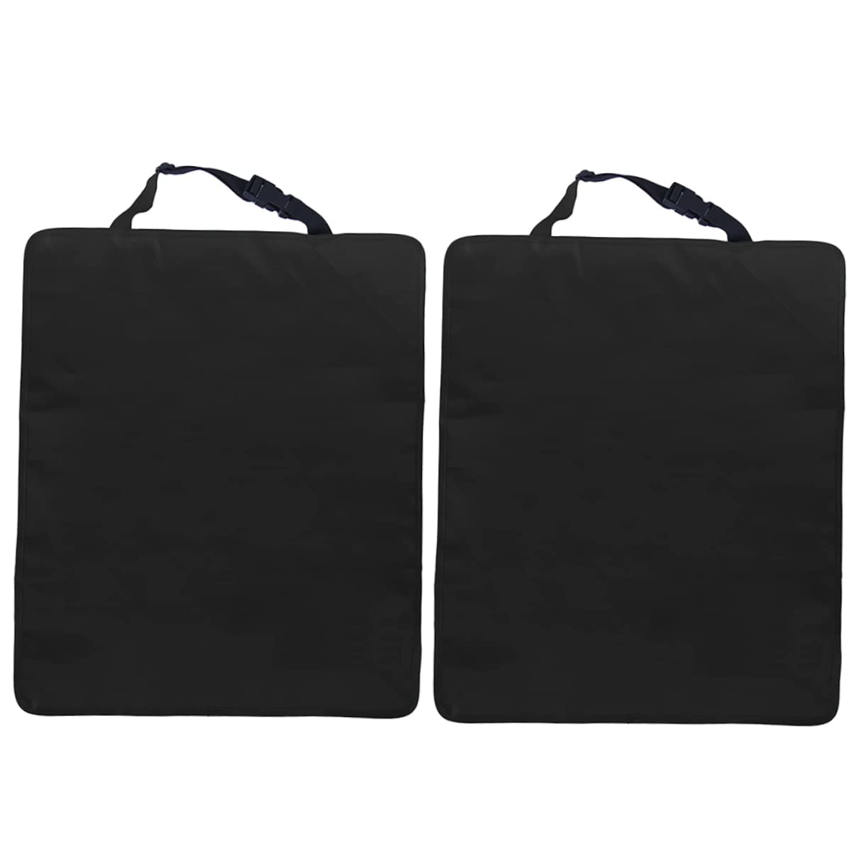 ibasenice 2St Kickpad autositzschoner Auto Innenraum zubehör Autositzschutzmatte Auto bodenmatte Sitzschoner Auto car mats Anti-Kick-Pad für Fahrzeuge Auto-Anti-Kick-Pad Oxford-Stoff Black von ibasenice