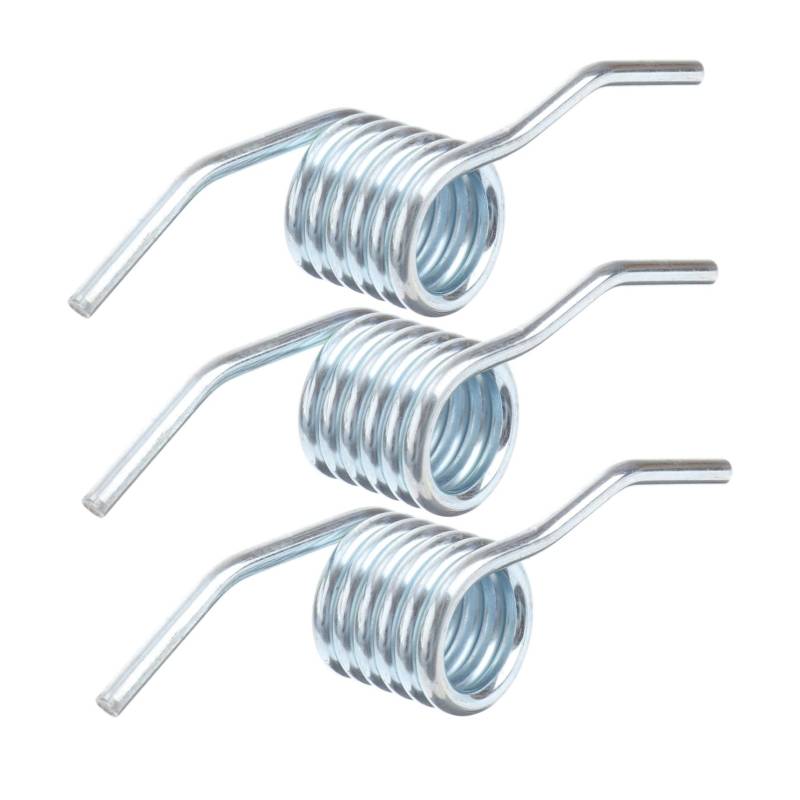 ibasenice 3st Torsionsfeder Spannfeder des Wagenhebers Rückholfedern Wagenhebergriff Ersetzen Horizontale Hubfeder Bodenhebergriff Wagenheber Feder Bodenheberbeschläge Handhaben Zubehör von ibasenice