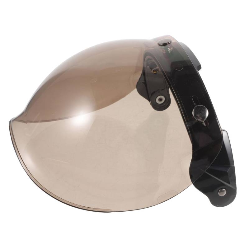 ibasenice Spiegelfolie Fahrradzubehör Helm-windschutzglas Helmschild Für Motorradhelm-schildvisier Helmersatz Für Helmlinsen-visierschutz Helmglas Fußball Losfahren Stk von ibasenice