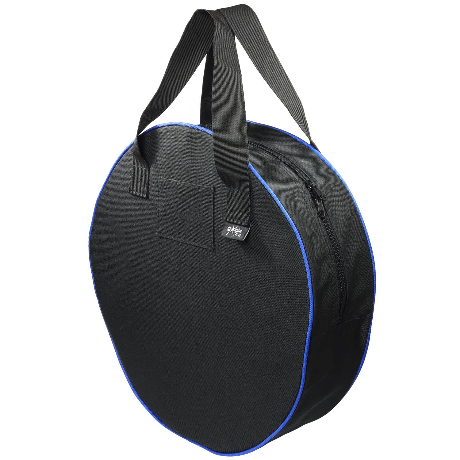 igadgitz Xtra U7225 EV Kabeltasche, EV Ladekabel Tasche, E Auto Ladekabel Halterung - Schwarz mit blauem Rand von igadgitz Xtra