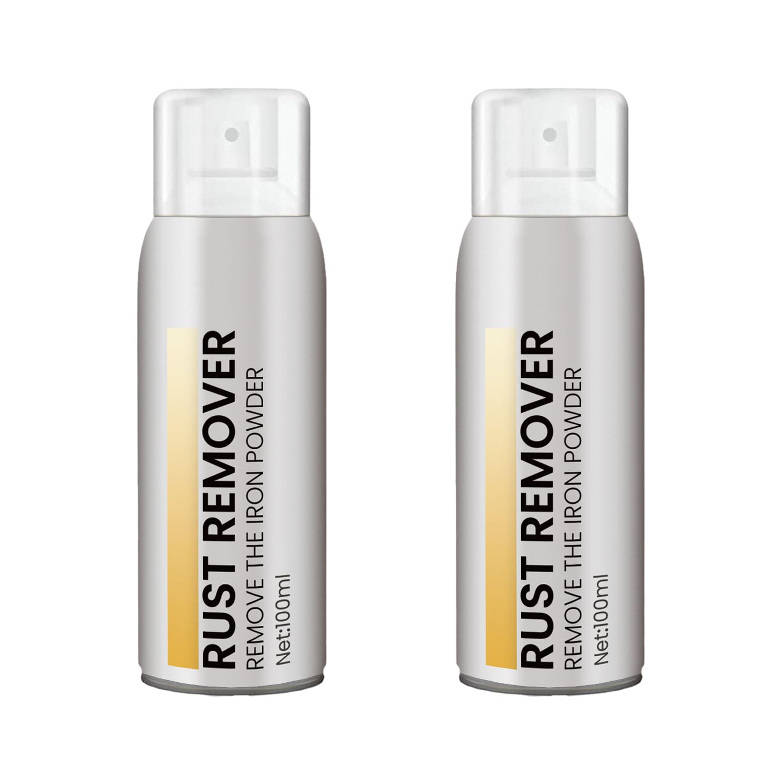 ihreesy 2 Stück 100ml Rostumwandler Spray, Rostentferner Schnellrostlöser Rostumwandler Entroster Rostfleckenentferner Rostschutz Roststopp von ihreesy