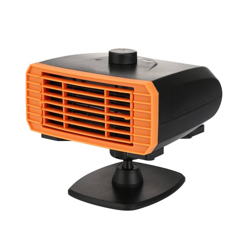 ihreesy 24V Autoheizung, 2 in 1 Heizlüfter Kühlventilator 360° Drehbar Schneller Entfroster Auto-Windschutzscheibenlüfter Demister Plug-in-Zigarettenanzünder für Auto SUV LKW,Basis-Stil von ihreesy