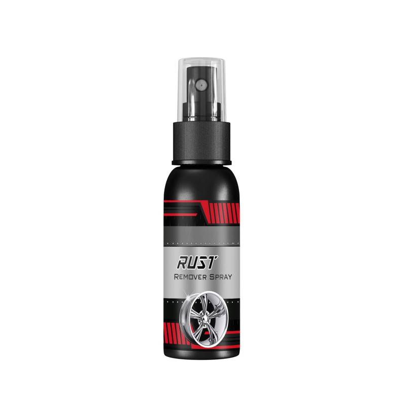 ihreesy 30ml Felgenreiniger, Reifen Flugrostentferner Felgenreiniger Alufelgenreiniger Rostreiniger Rostumwandler Flugrostentferner für Autofelgen von ihreesy