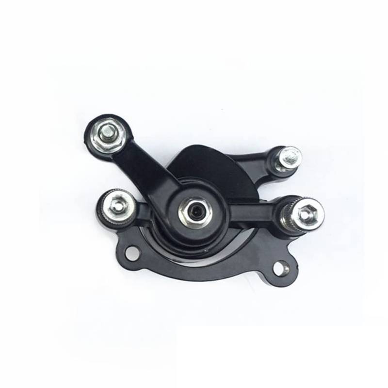 ihreesy Bremssattel Vorne Hinten Ersatz,Vorne Hinten Scheibenbremsen Bremse Vorne hinten Bremssättel Mechanische Bremsscheiben für 49cc Elektro Go Kart Roller Mini Moto,Schwarz Links von ihreesy