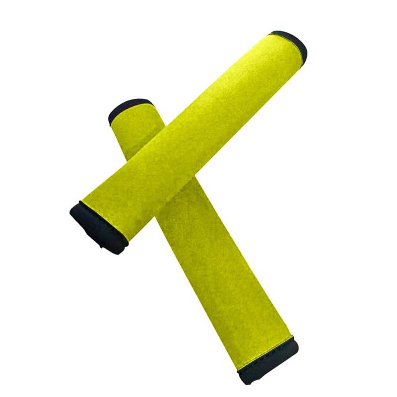 ihreesy Kajak Paddel Griffe,2 Stück Weiche Komfort Kayak Paddle Shaft Schützende Rutschfeste Abnehmbare Paddle Grips Kajak Kanu Ruder Cover Halter für Doppelpaddel und Stechpaddel,Gelb von ihreesy