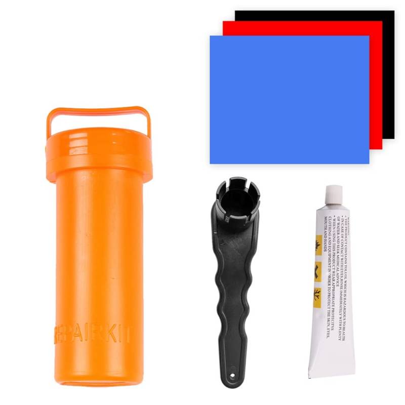 ihreesy Paddel SUP Reparaturset, Schlauchboot Repair Kit SUP Reparaturset mit PVC Patch Aufblasbare Paddelbrett Reparaturset Schlauchboot Reparaturset für Schlauchboot Kajak von ihreesy