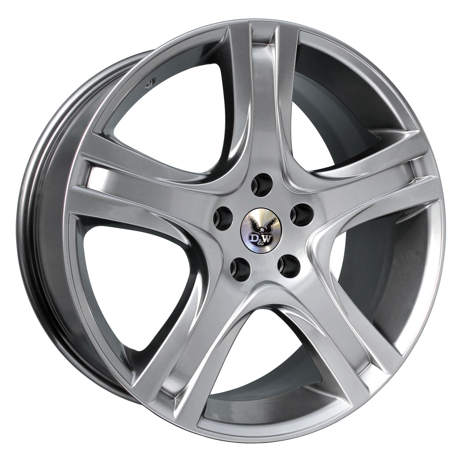 D&W California Chromo 8x18 5/112 ET45 VW Passat Variant 3BL/3BS Alu felgen von in.pro.