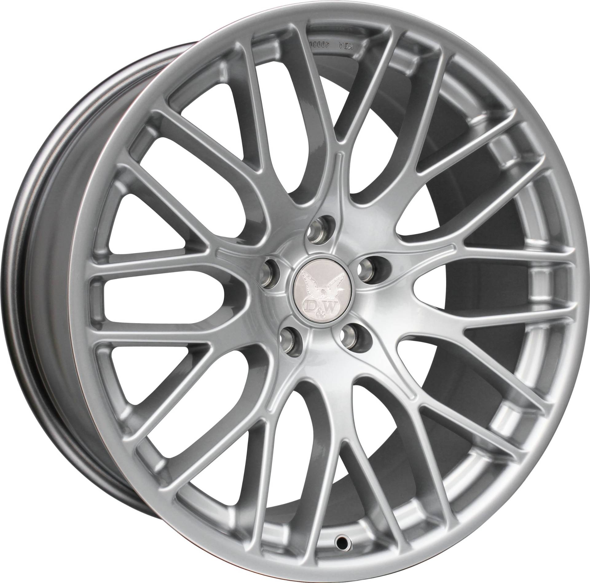 D&W Estoril silber 8,5x19 5/120 ET35 BMW 3er E90/E91 390L/X/3L/K Alu felgen von in.pro.