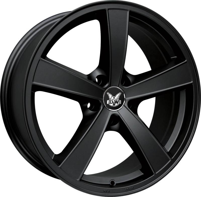 D&W Le Mans nero 7x16 5/112 ET45 VW Caddy / Caddy Maxi 2K, 2KN Alu felgen von in.pro.