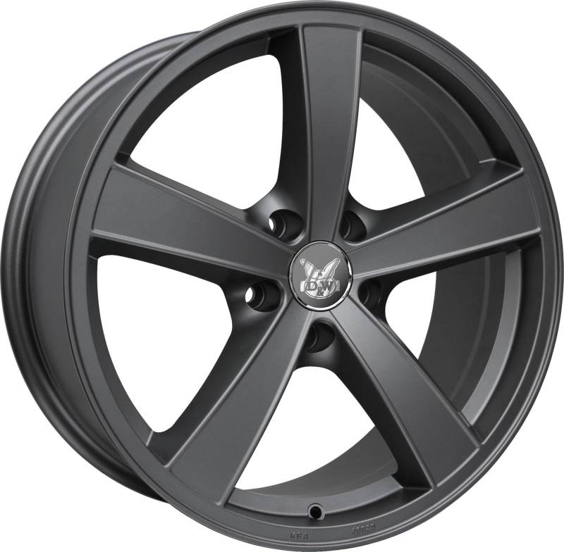 D&W Le Mans platin 7x17 5/112 ET42 VW Golf V / Variant / Plus 1K/M/P Alu felgen von in.pro.