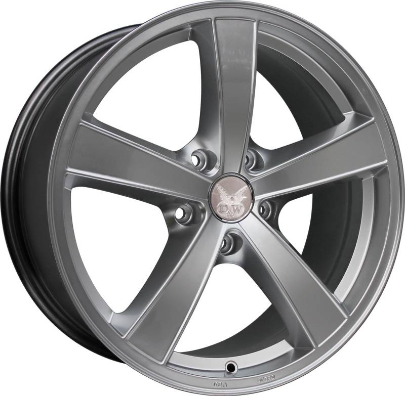 D&W Le Mans silber 7x16 5/112 ET40 VW Golf V / Variant / Plus 1K/M/P Alu felgen von in.pro.