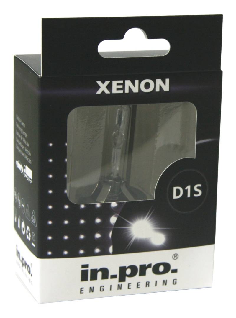 in.pro. D1S Xenon Lampe HID 35W PK32d-2 ECE-zugelassen Glühlampe klar von in.pro