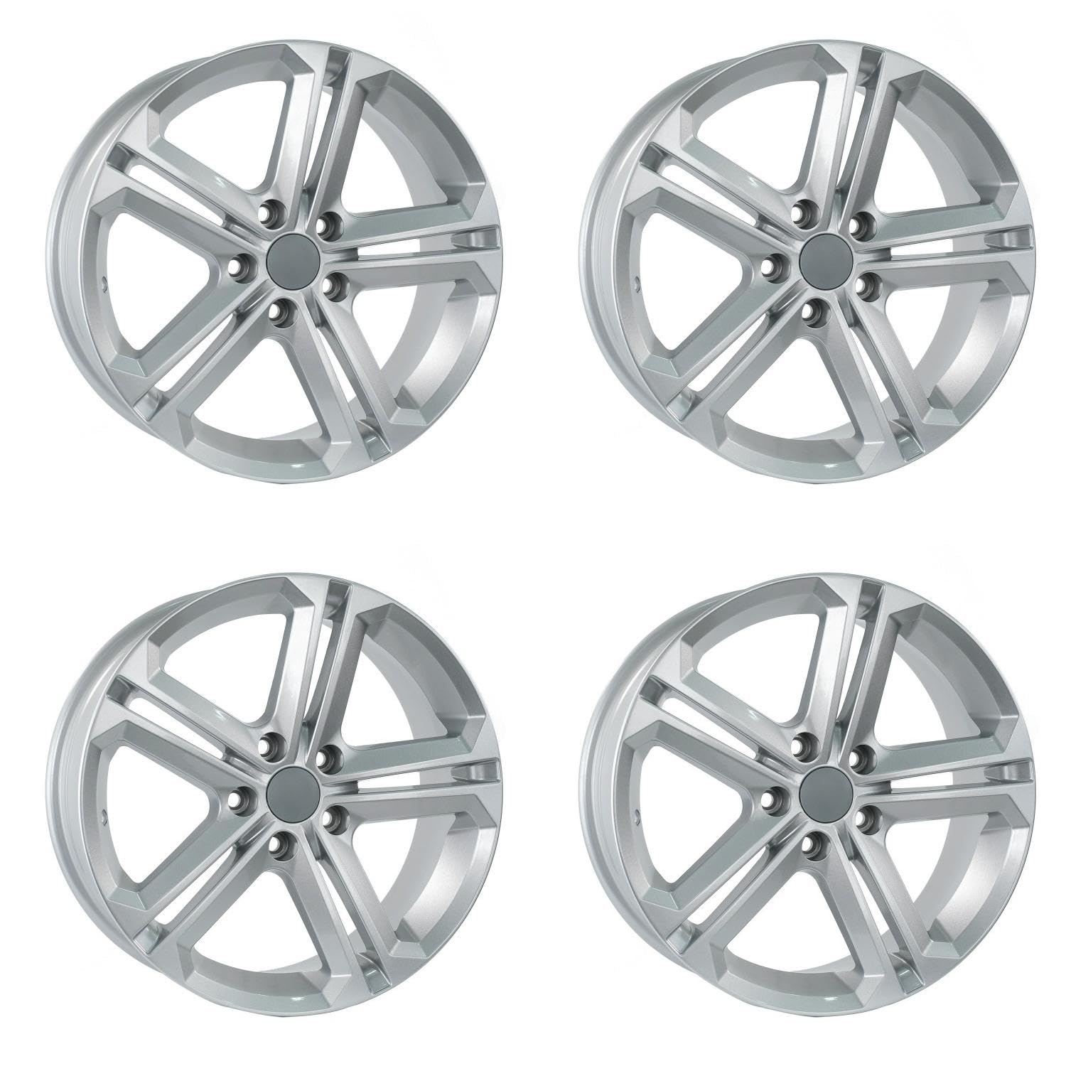 SONIC 1017 7.5X17 4X100 ET35 SILVER 67.1 4 Autofelgen von inFORGED