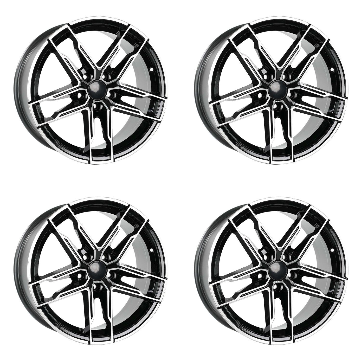 STW 824 9.0X18 5X112 ET45 BD 66.6 4 Stück Autofelge von inFORGED