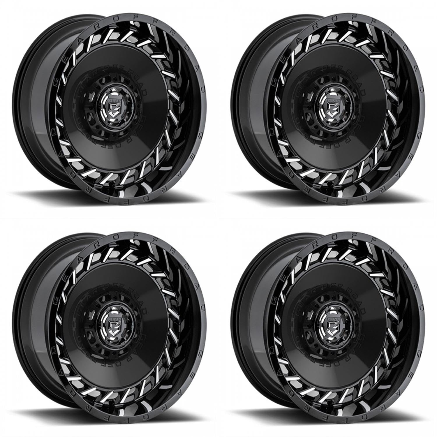 TRUVA 1163 12X20 6X139.7 ET45 BF 110.1 4 Stück Autofelge von inFORGED