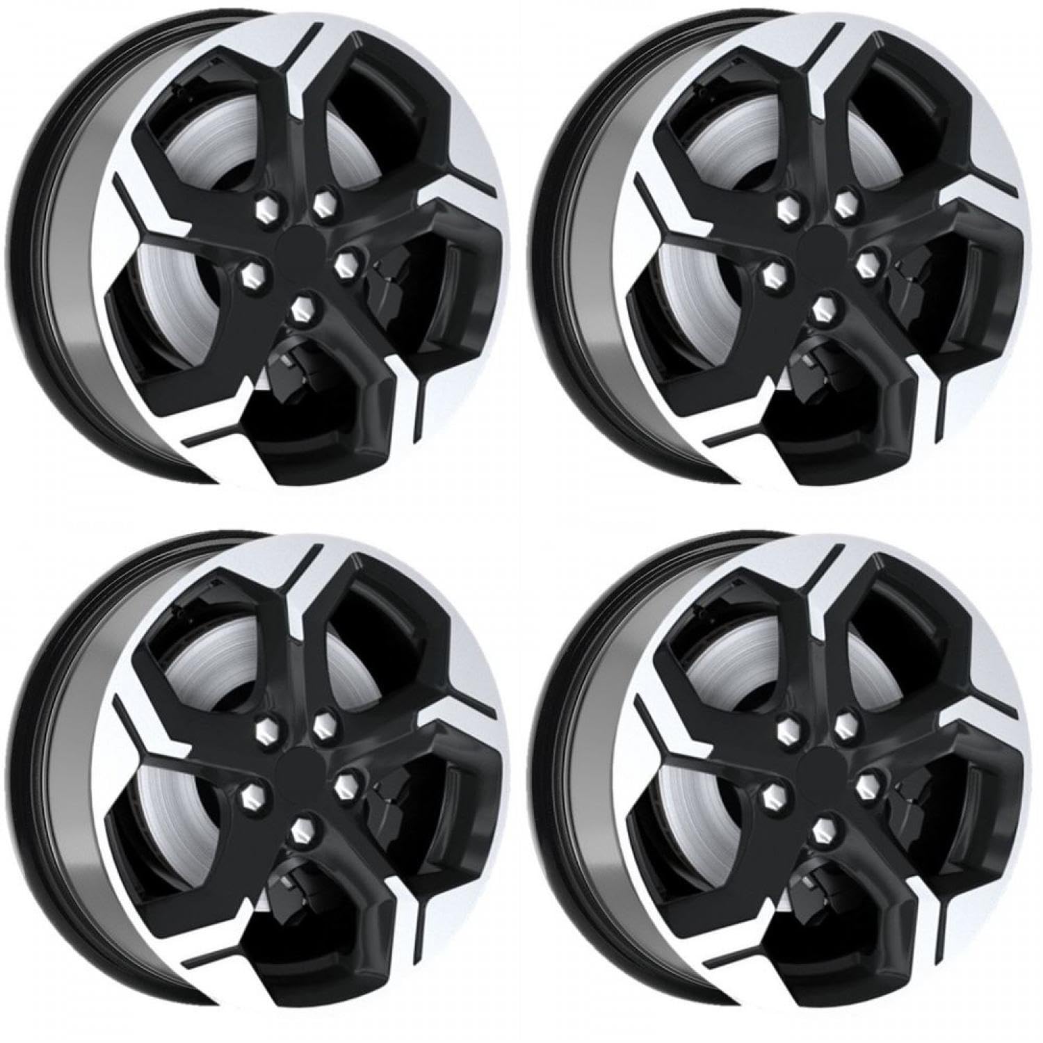 TRUVA 1165 6.5X15 4X108 ET30 BF 67.1 4 Stück Autofelge von inFORGED