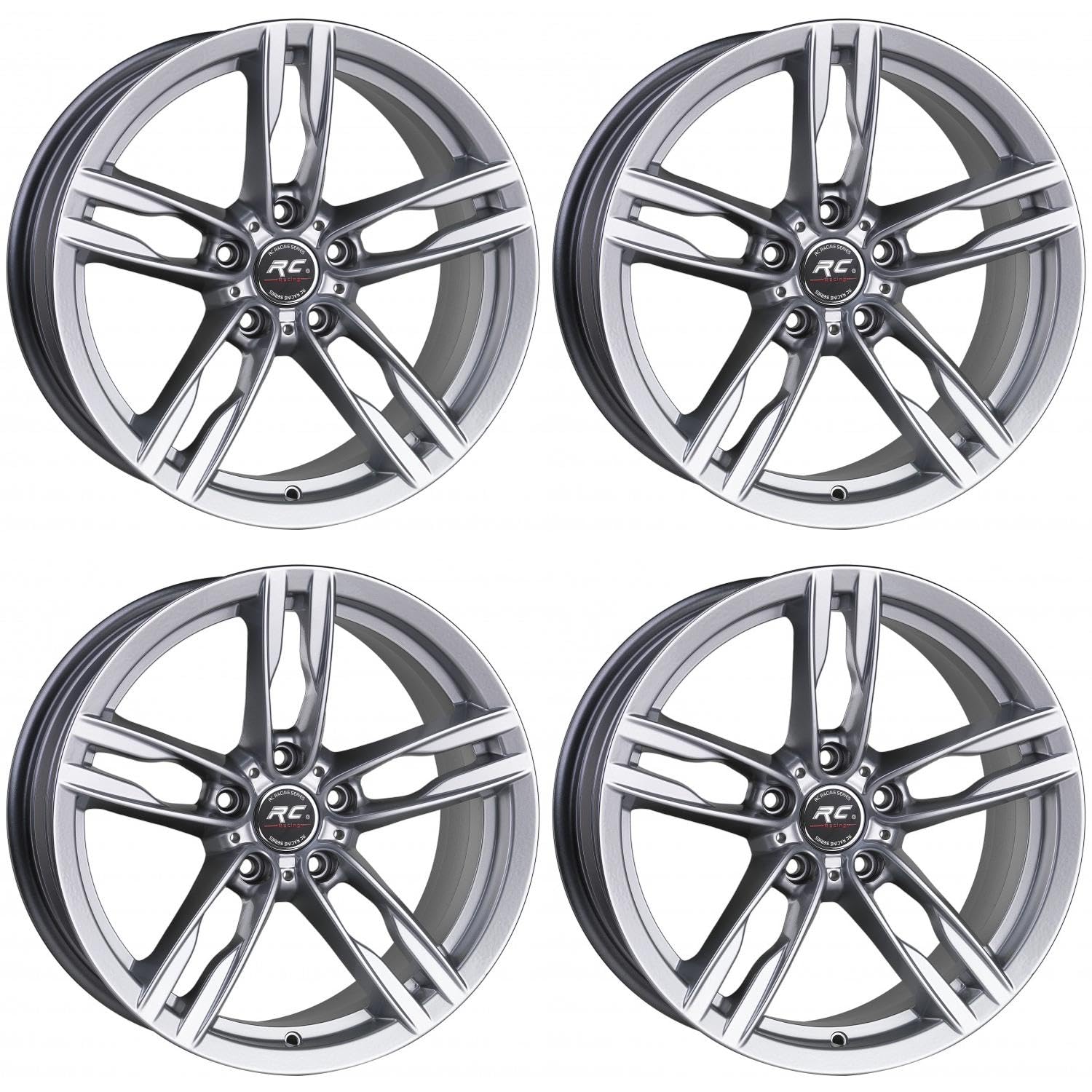 TRUVA 184 8.5X20 5X120 ET33 SILVER 72.6 4 Stück Autofelge von inFORGED