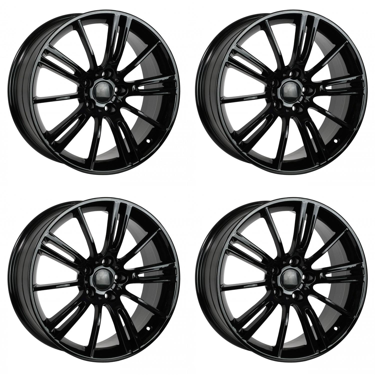 TRUVA 409 8.0X18 5X120 ET38 Schwarz 72.6 4 Stück Autofelge von inforged