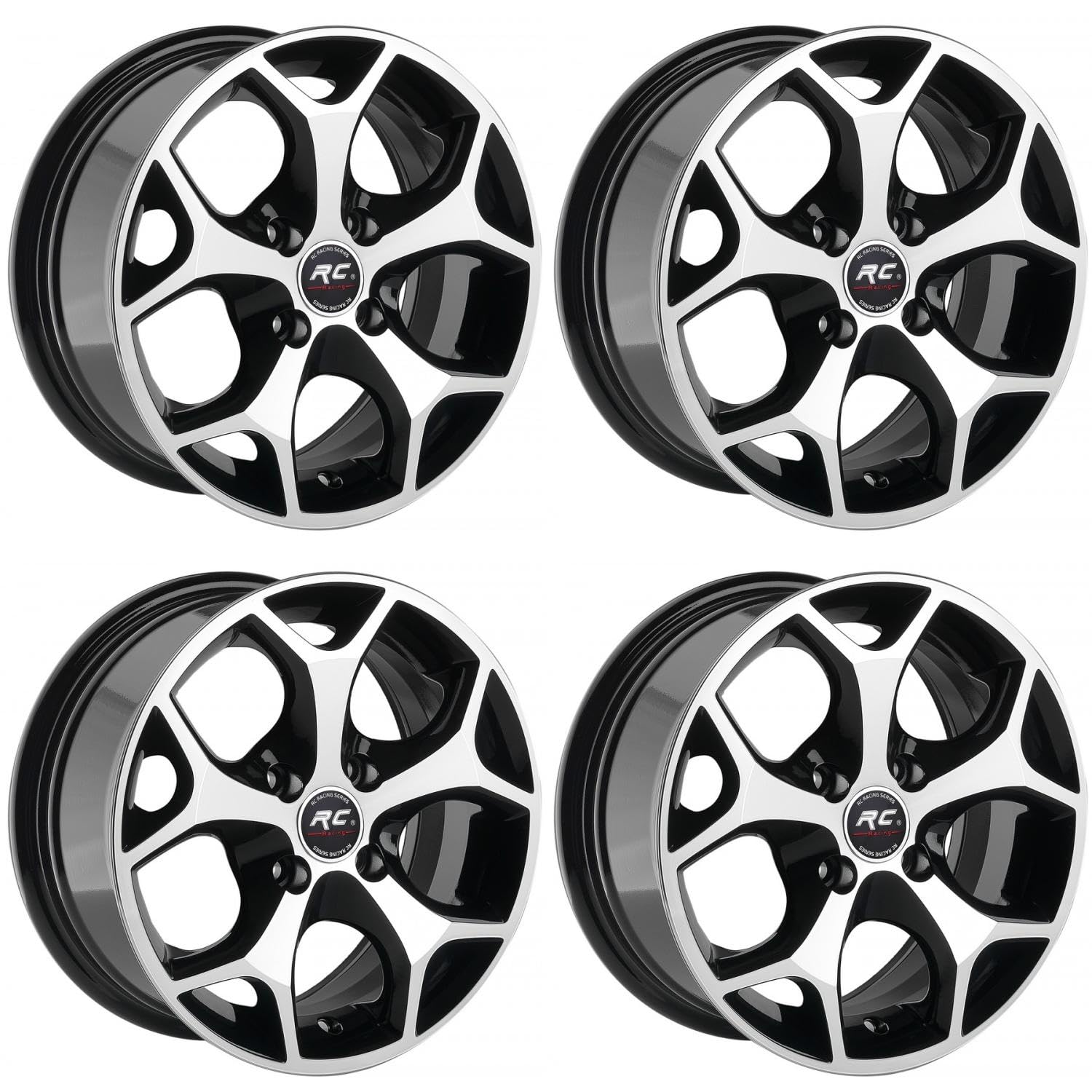 TRUVA 547 6.5X15 5X108 ET35 BF 63.4 4 Stück Autofelge von inFORGED