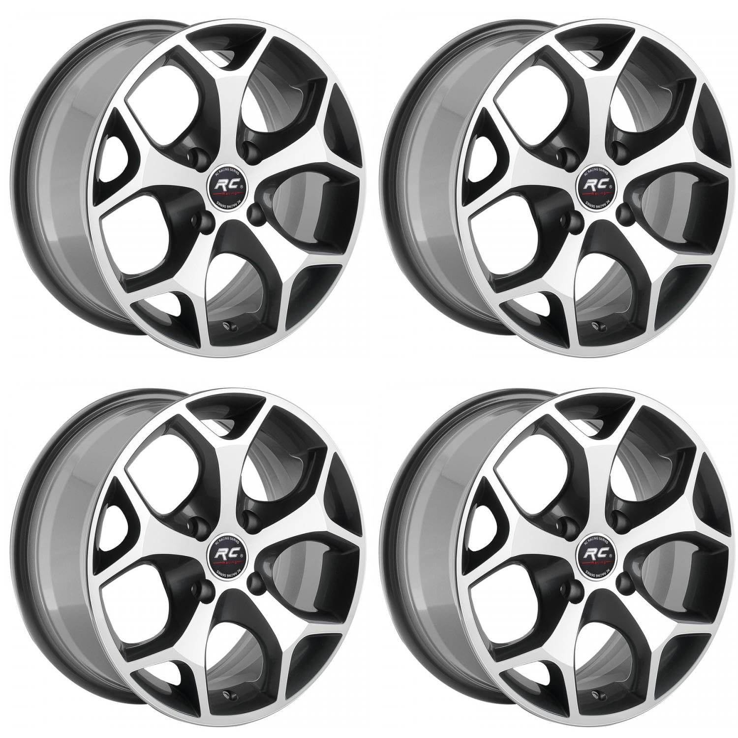 TRUVA 547 6.5X15 5X108 ET35 GMF 63.4 4 Stück Autofelge von inFORGED