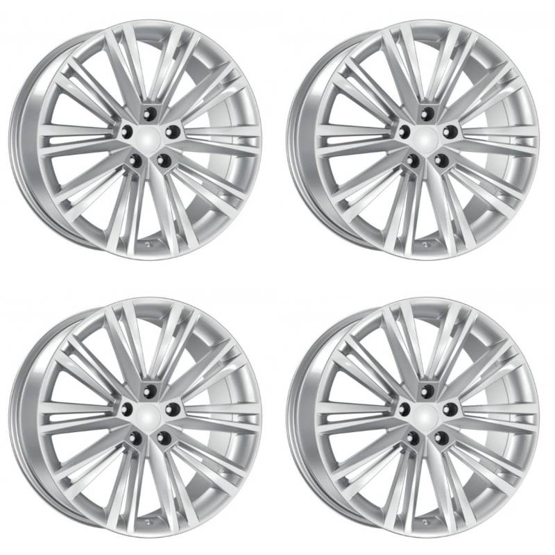 KM DY1508 8.0X18 5X112 ET40 SILVER 57.1 4 Stück Autofelge von inforged