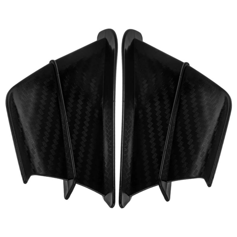 iplusmile 1 Paar -modifikationszubehör Verkleidungs-Winglet Für Winglet- Auf Der Motorradseite Verkleidungsflügel Für Spoiler Für Fahrzeuge Plastik Black von iplusmile