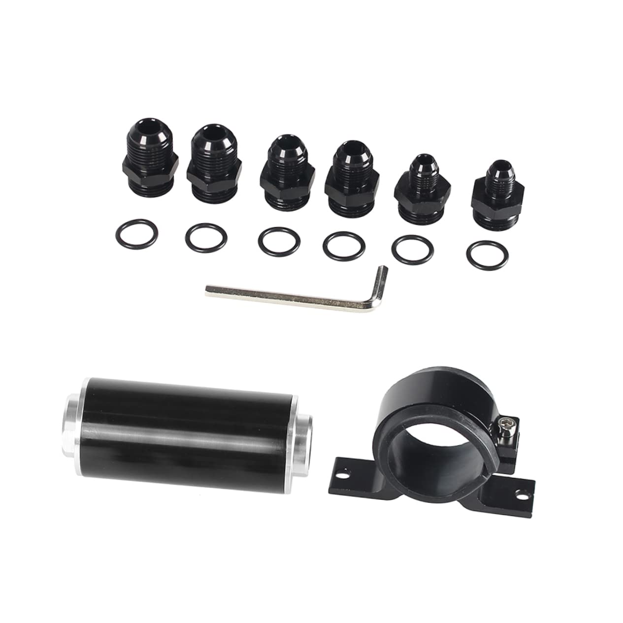 iplusmile 1 Satz 50mm Ölpumpe traue trus stirnlochschlüssel cars accessories Halterung für Kraftstoffpumpenfilter Halter für Gasfilterpumpe Ölpumpenhalterung auto kraftstoffklemme Stahl von iplusmile