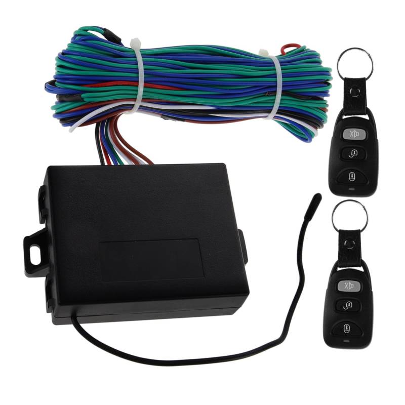 iplusmile 1 Satz Auto Zentralverriegelung Die Autos Auto Fernbedienung Zentral Kit Universelles Auto Keyless Entry System Kit Keyless Entry Auto Keyless Entry Türschloss Auto Kit von iplusmile