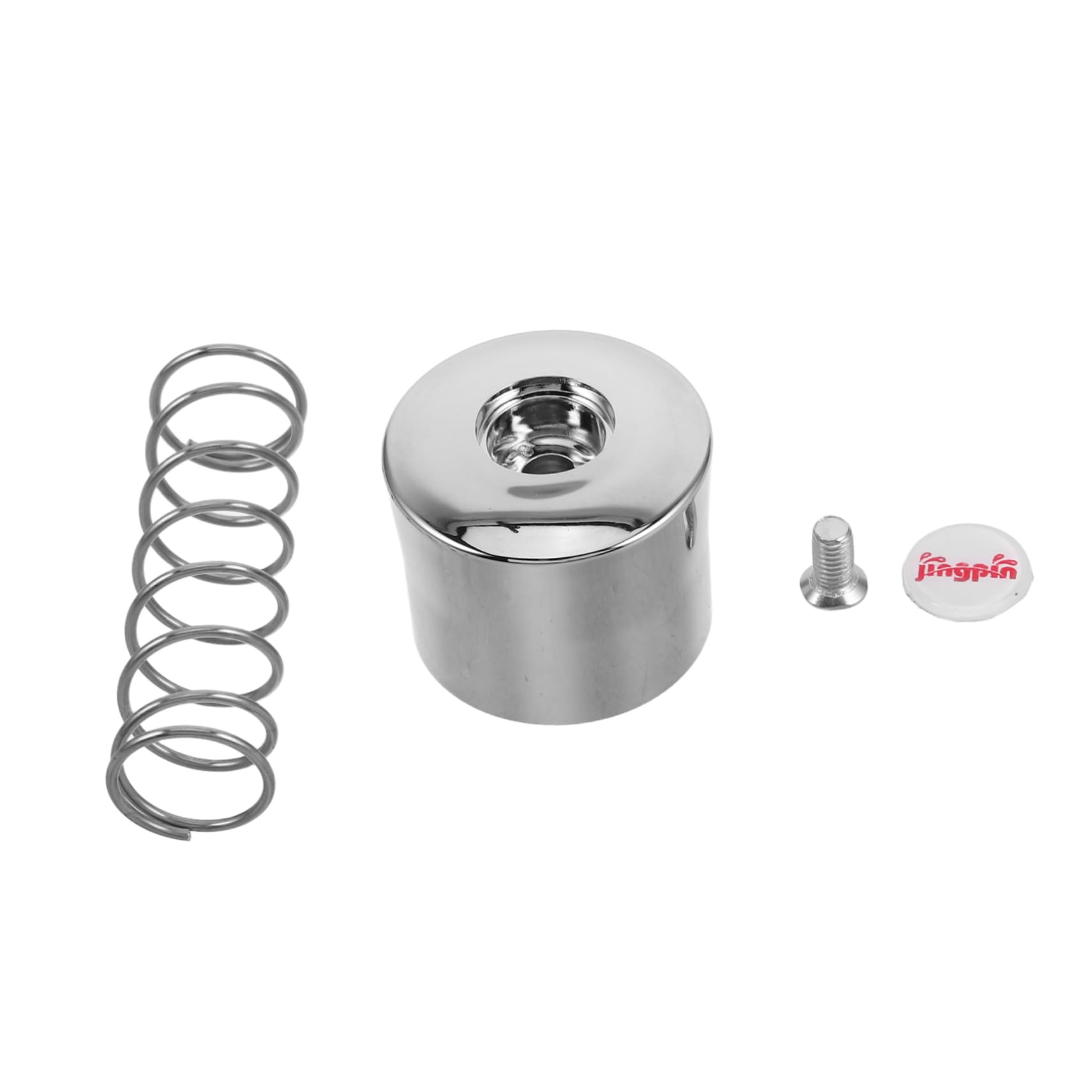 iplusmile 1 Satz Toilettenspülventil Ventile für Badezimmerzubehör automatische Ventile Heimschaumblöcke Wohnmobil verbessertes Toilettenwasserventil WC-Druckventile aus Kupfer Metall Silver von iplusmile