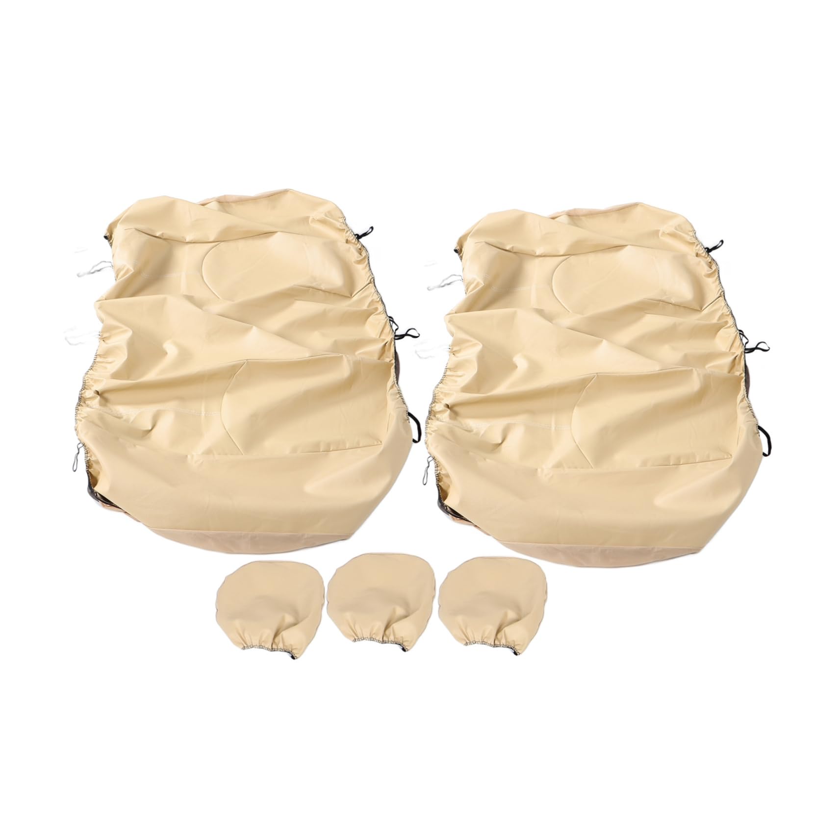 iplusmile 1 Set Auto Sitz Abdeckung Autos Sitzbezüge Für Beige Leder von iplusmile