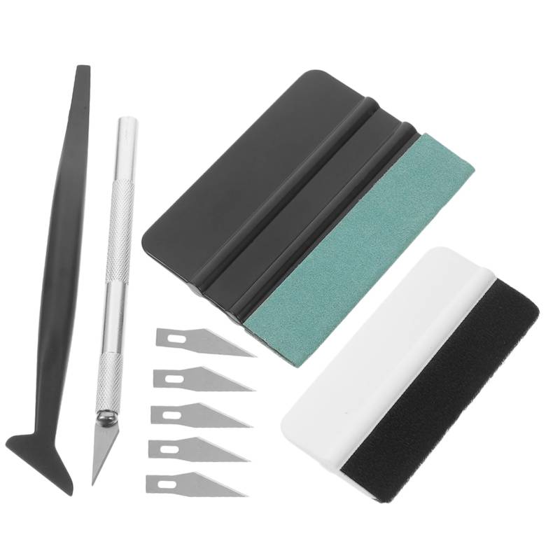 iplusmile 1 Set Auto Wrap Werkzeug Set Auto Wrap Vinyl Werkzeug Set Autofenster Tönungstapete Abziehen Und Aufkleben Entfernbare Tapete Abziehen Und Aufkleben Tapetenmaßband von iplusmile