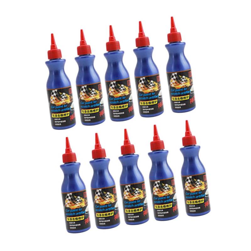 iplusmile 10 Teiliges Autolack Kratzer Entferner Set Autolack Kratzer Reparaturflüssigkeit Autolack Restaurator Blau von iplusmile