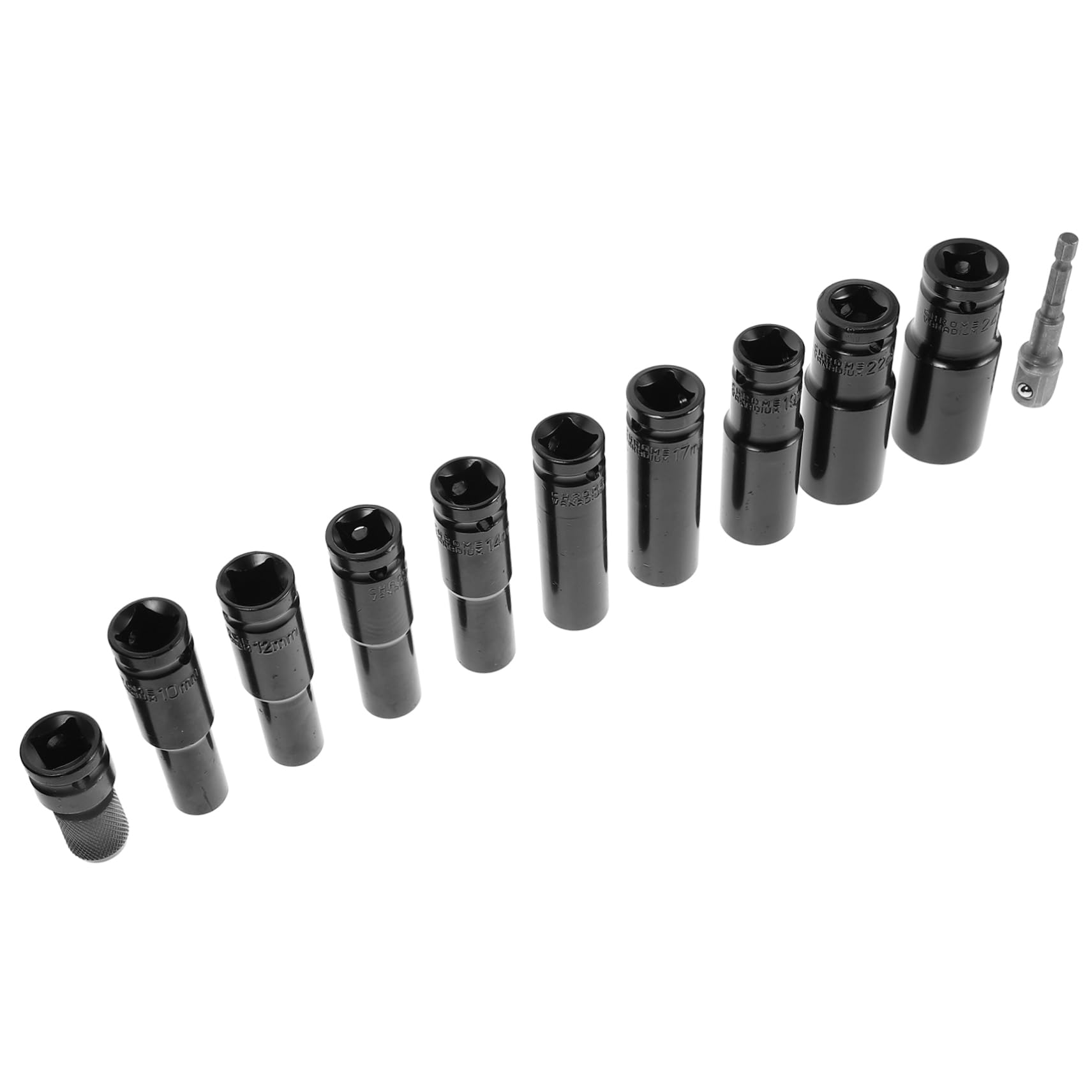 iplusmile 10 Teiliges Set Auto Reparaturschlüssel Radsicherungsmutter Adapter Radsicherungswerkzeug Radsicherungsstern Für Radmuttern Radmuttern Legierter Stahl Schwarz von iplusmile