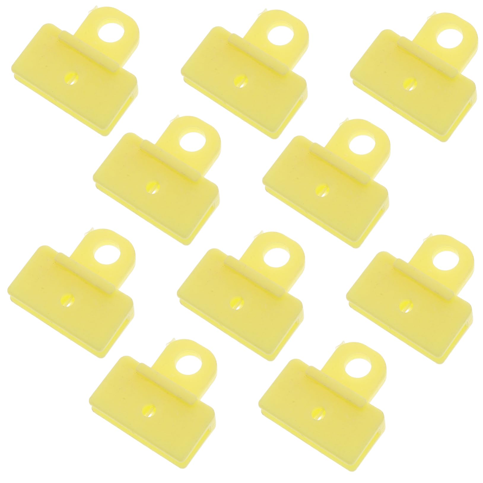 iplusmile 10st Fensterglashalterung Fensterkanalclip Autotür-stützclip Glasflügelhalter Befestigungselemente Für Autoclips Fenster-tür-regler-glaskanal-Clips Türglas-halteclip Plastik Yellow von iplusmile