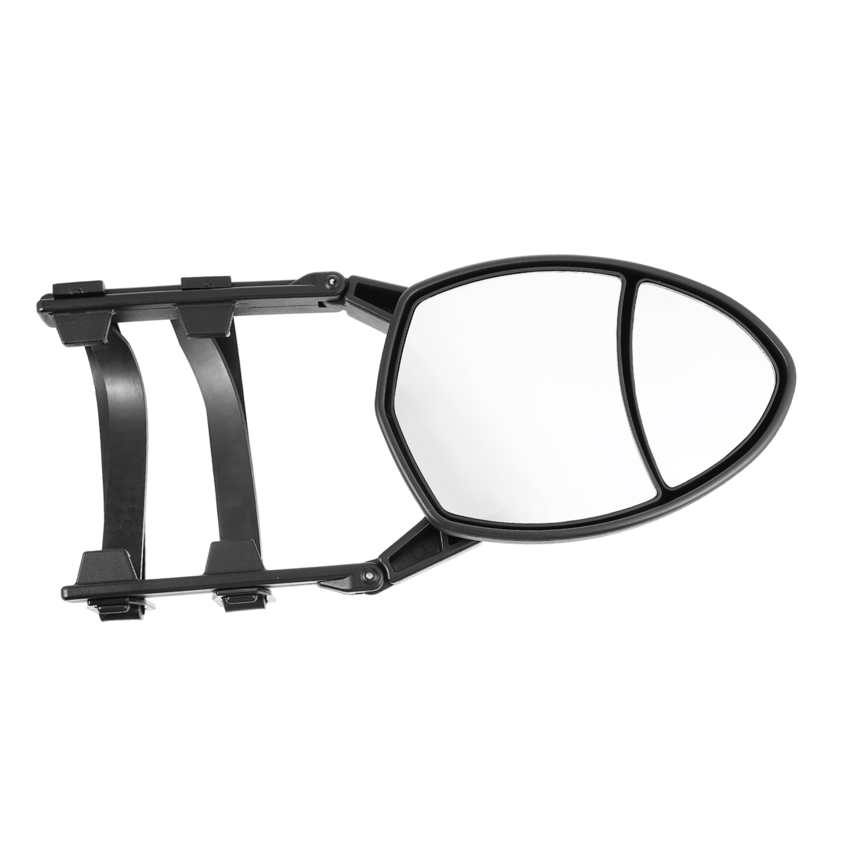 iplusmile 1Stk Rückspiegel ausziehbarer Konvexspiegel Kotflügelverlängerung Spiegel Fahrzeugseitenspiegel Auto reflektorhalter rücksitzspiegel Abschleppspiegel Anhänger Spiegel Glas Black von iplusmile